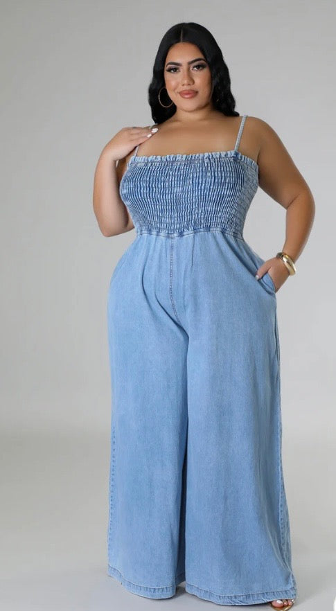 Denim Jumpsuit